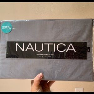 Nautica 100% Cotton Queen Sheet Set BN